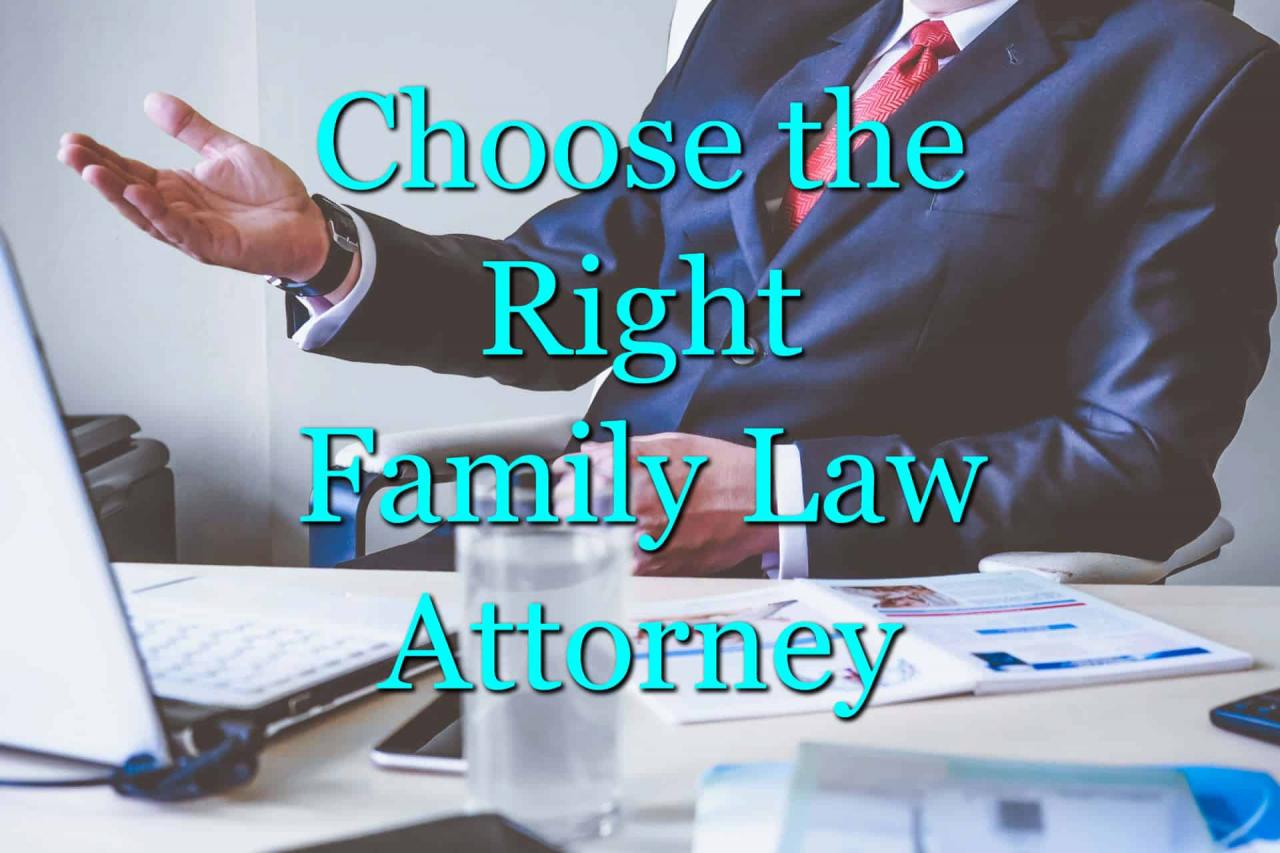 Finding a lawyer specializing in family law and divorce