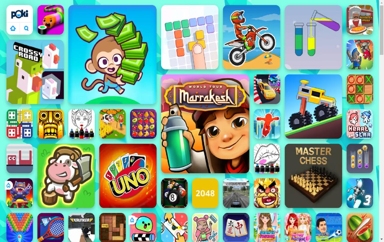 Poki com games