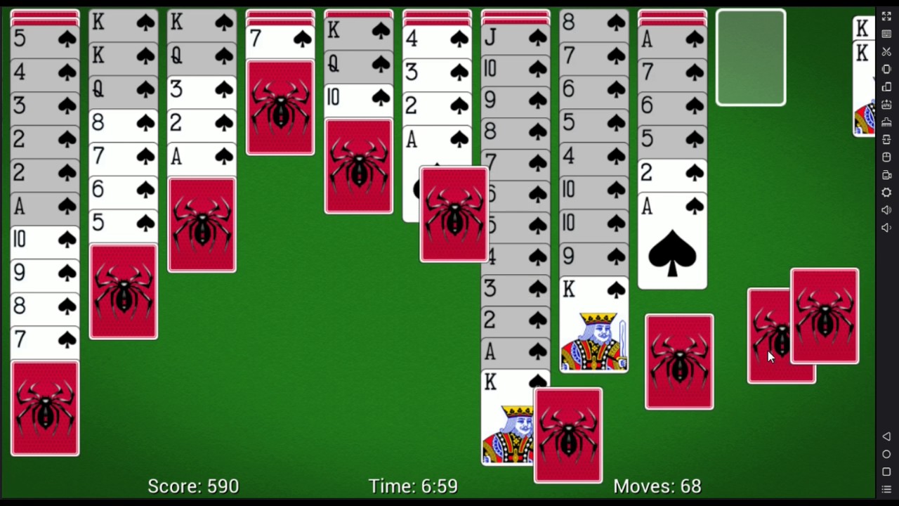 Online Spider - Online Solitaire Spider solitaire online